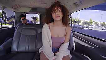 18yo Teen Mariah Banks Rides A Big Dick Like A Champ In A Dirty Van