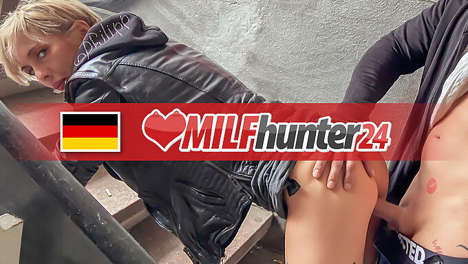 En Europæisk Milf Får En Ansigtsbehandling Fra Kevin På Milfhunter24.Com