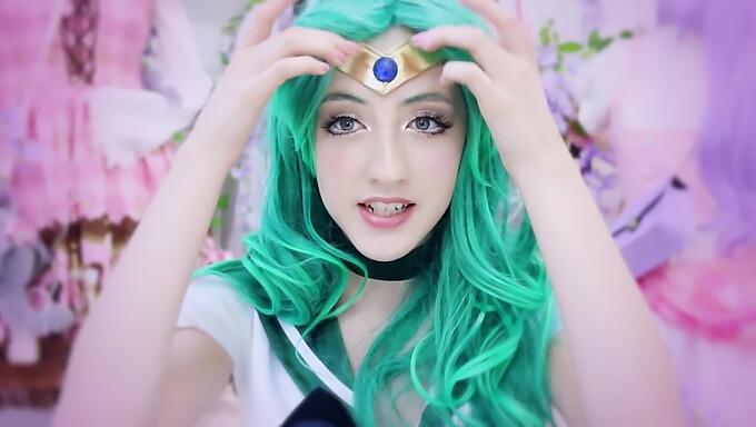 Srácok Felváltva Dugják Sailor Neptune Cosplayer Beckii Cruel-T